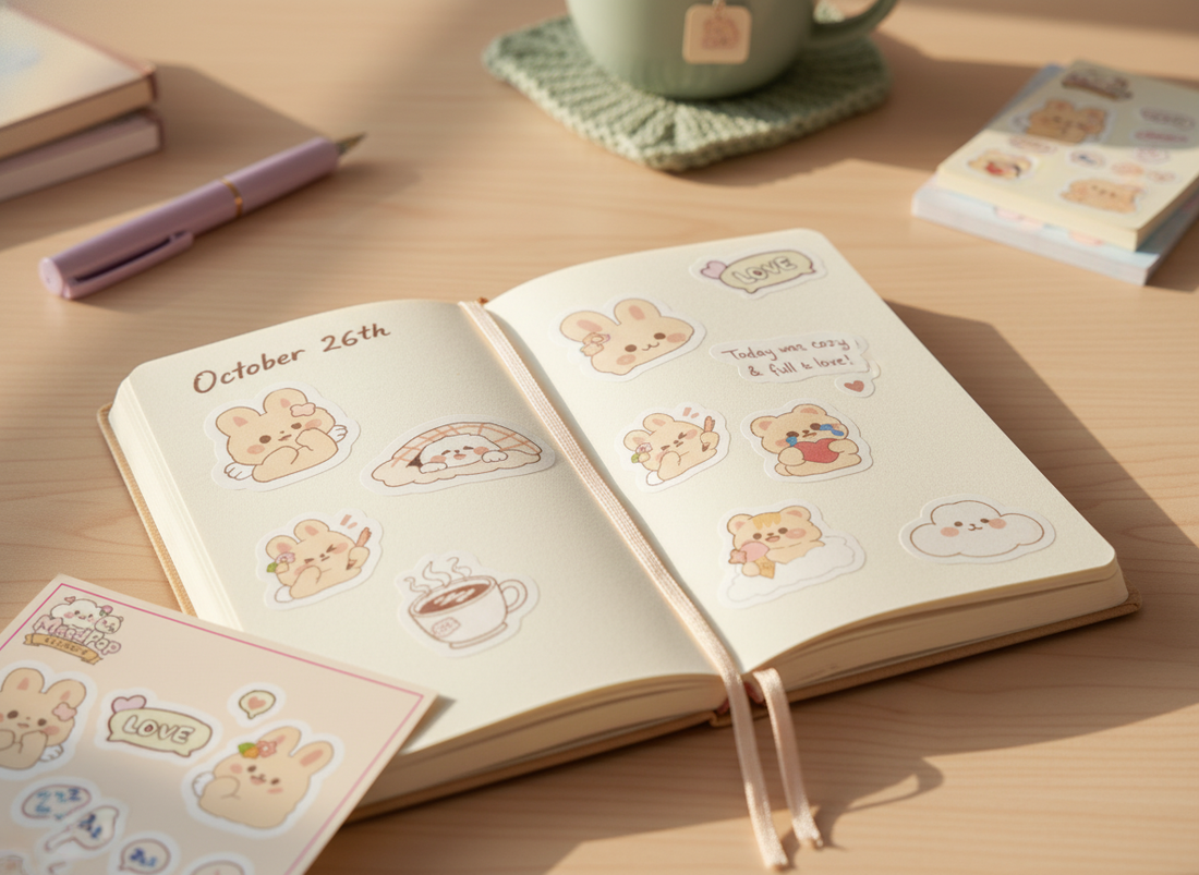 The Ultimate Guide to Sticker Journaling for Self-Care