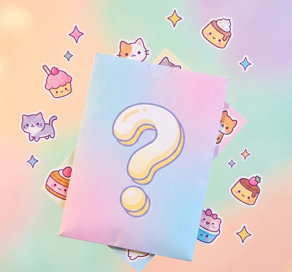 🎁 Mystery Kawaii Sticker (Random 1pc)